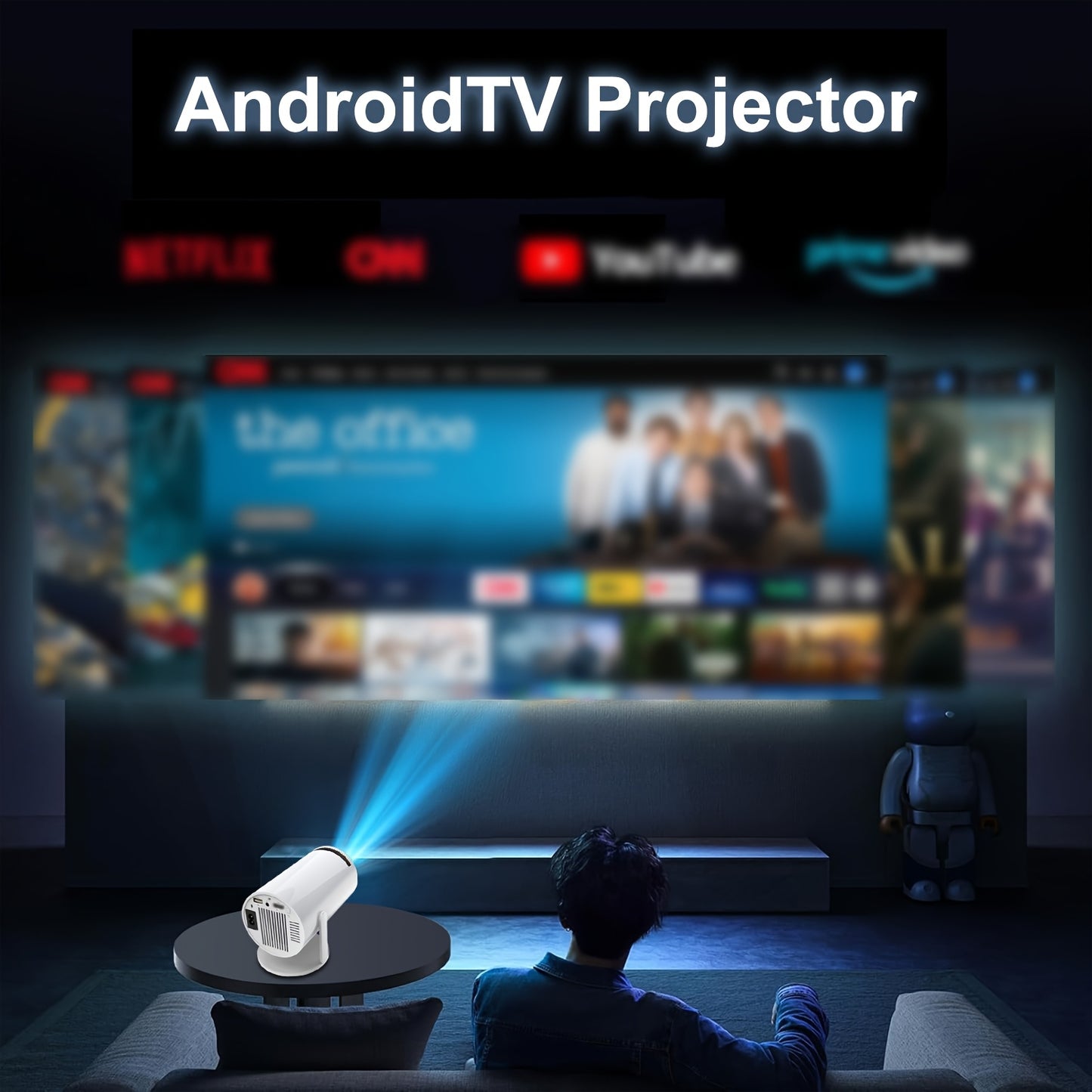 Mini Projector 4K