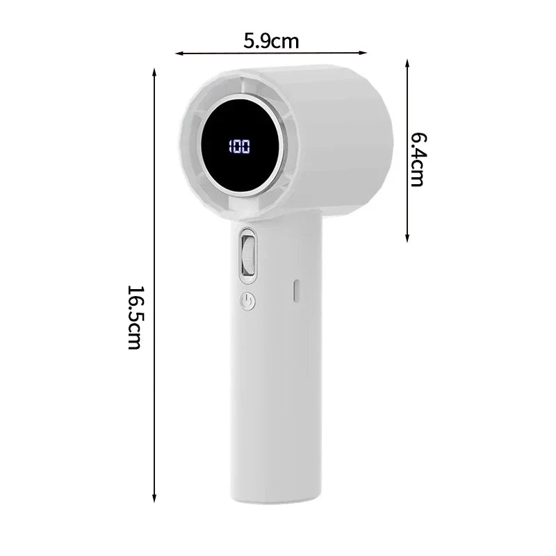 TikTok Viral Mini Turbo Fan – Portable & Rechargeable