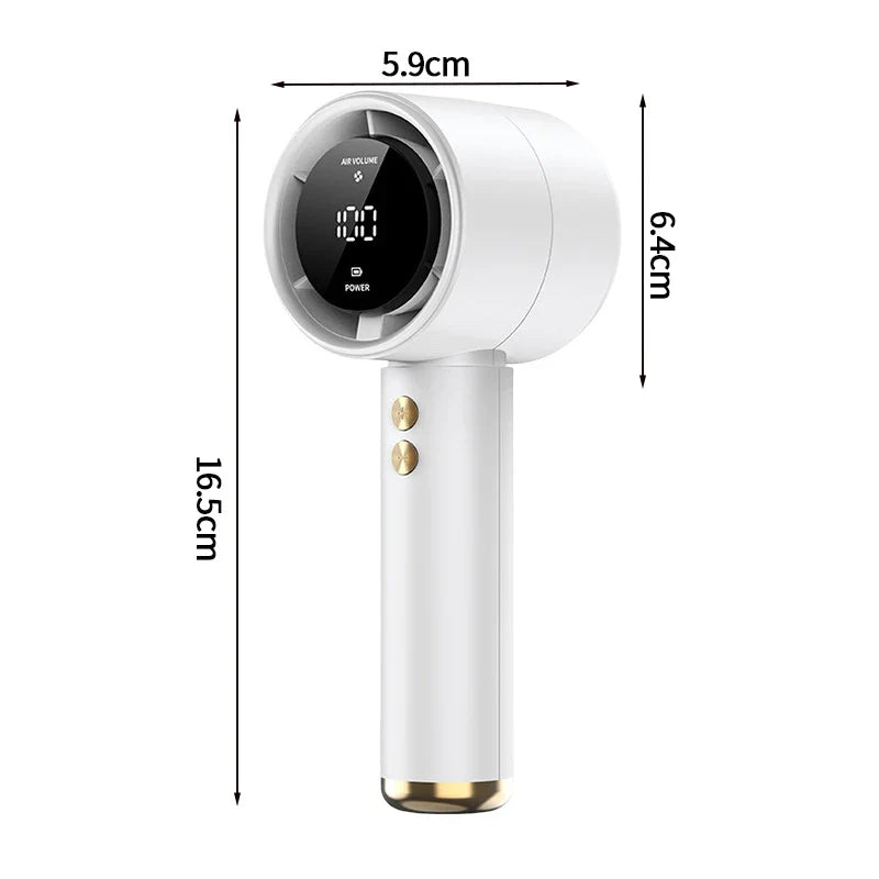 TikTok Viral Mini Turbo Fan – Portable & Rechargeable