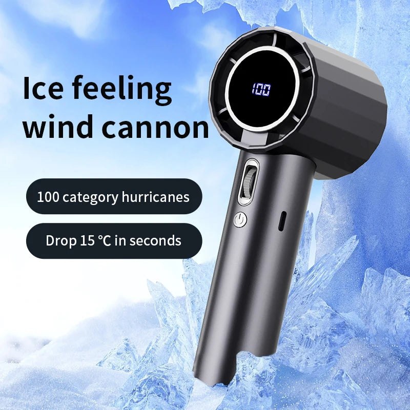 TikTok Viral Mini Turbo Fan – Portable & Rechargeable