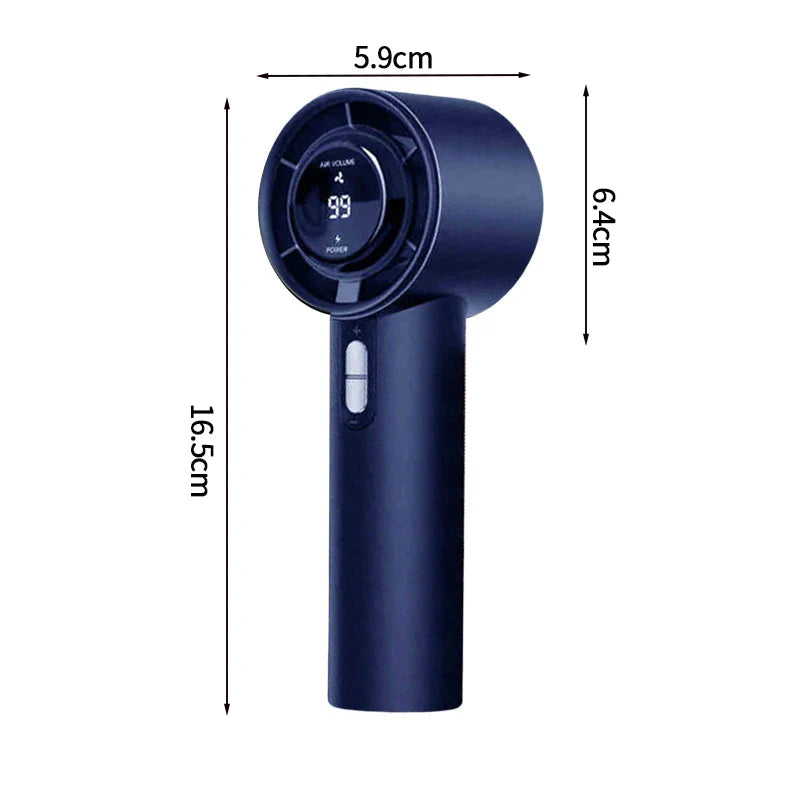 TikTok Viral Mini Turbo Fan – Portable & Rechargeable