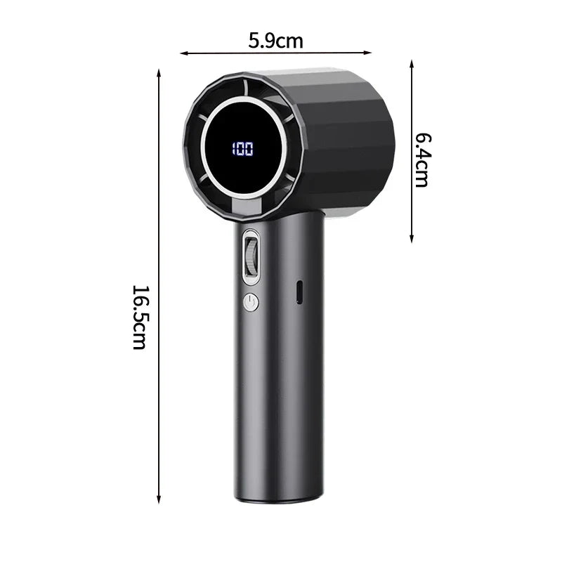 TikTok Viral Mini Turbo Fan – Portable & Rechargeable