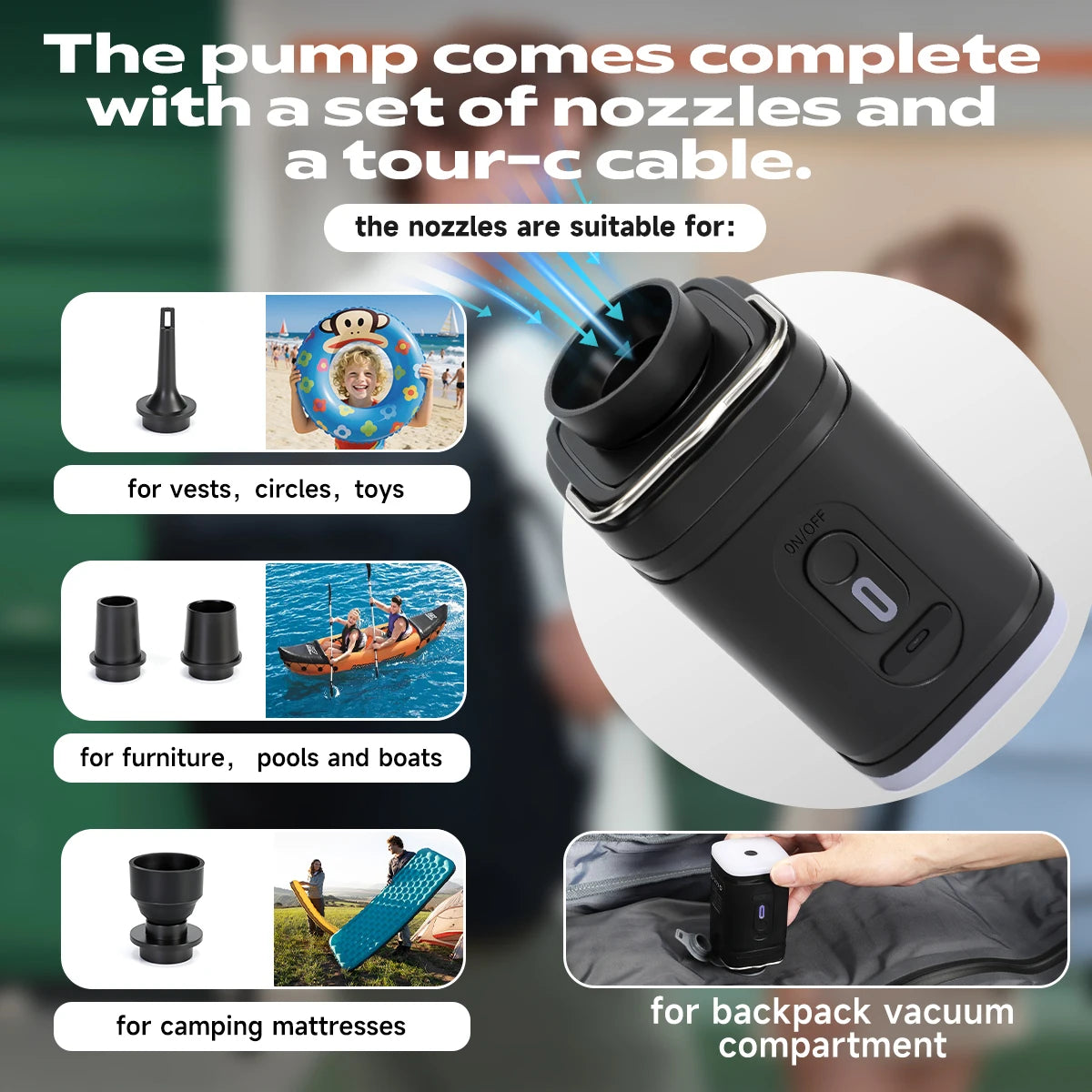 Vacuum Compression Backpack