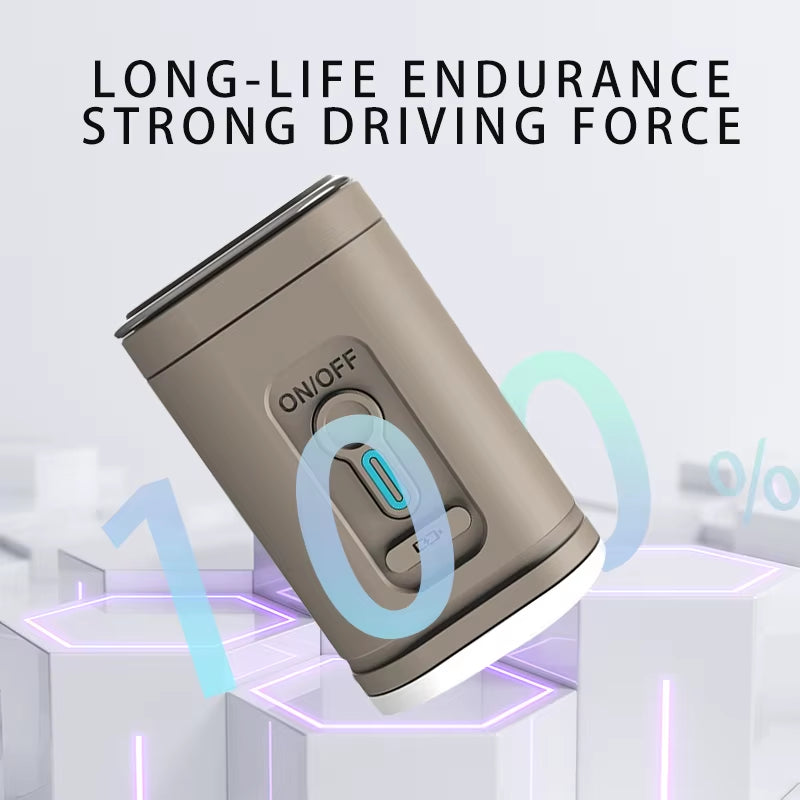 Outdoor Mini Portable Air Pump USB Rechargeable Tiny Fast Wireless Air Pump with Type-C Cable